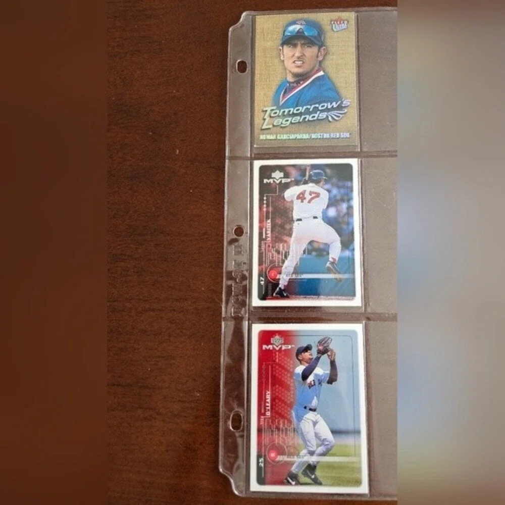 MLB Boston Red Sox Card Collection